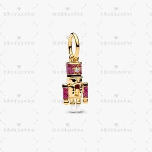 Pandora Moveable Nutcracker Dangle Charm